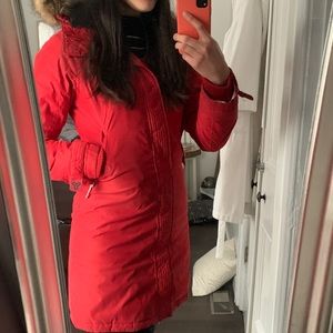 TNA Aspen Parka Red - S